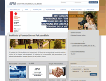 Tablet Screenshot of apmadrid.org
